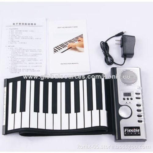 Silicone Digital Roll Up Pianos for Promotion